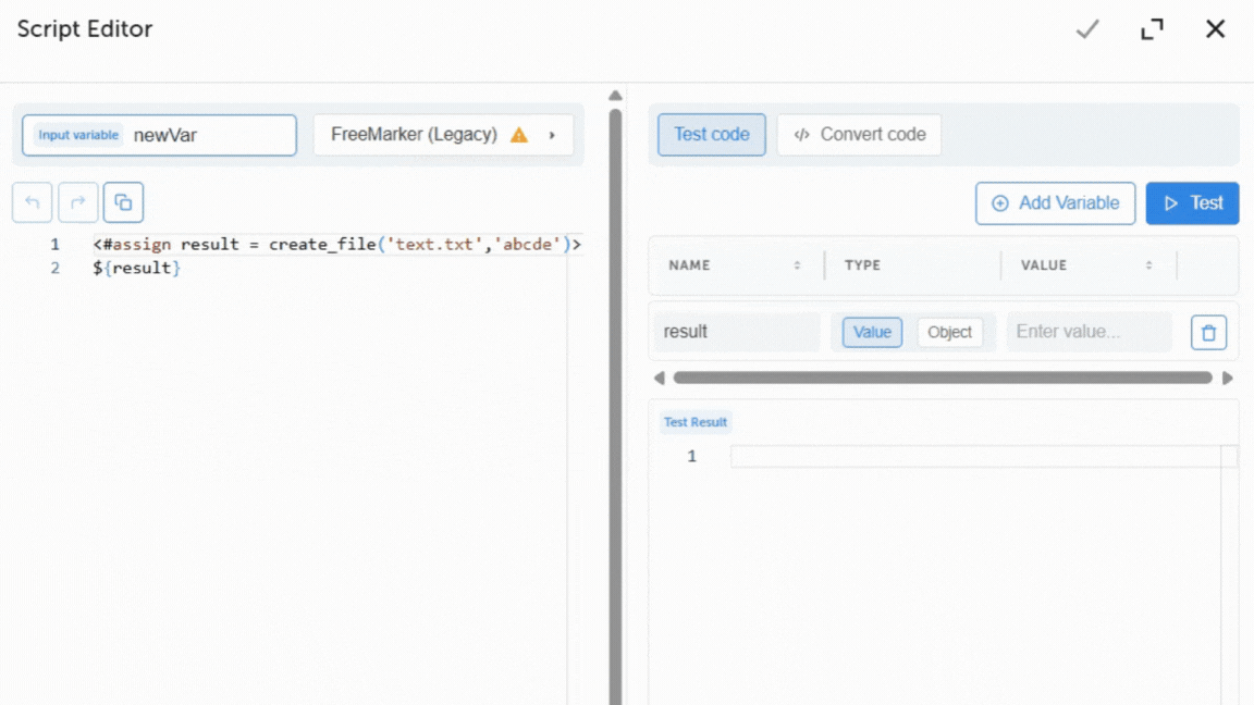 Intelligent Code Generator